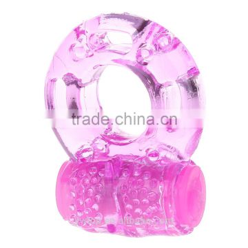 Butterfly Silicone Vibrating Cock Ring Penis for Men