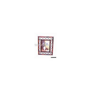 JT8B029-045 Bamboo and wooden wall decor with picture