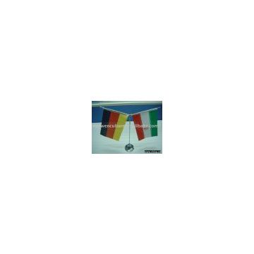 desk flag(table flag,polyester flag,desktop flag,small flag,banner)