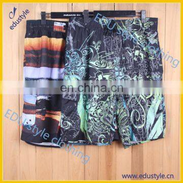 2017 Wholesale Custom Printed Mens Stretch Boardshorts