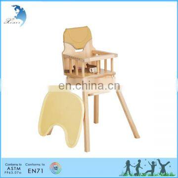 Best Selling Quality montessori educational furniture feeding baby high chair for kids children