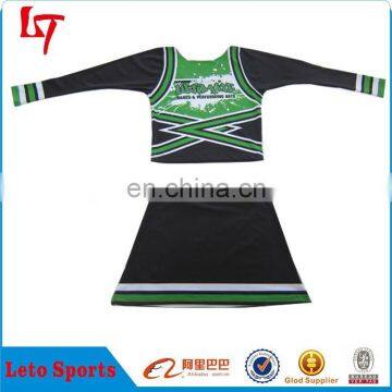 sexy fitted cheerleading club dresses fabric hot girl cheerleaders uniform