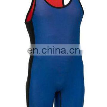 Men's OEM Custom Sportswear Cheap Sublimated Wrestling Singlets