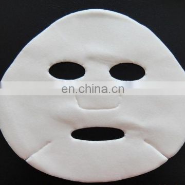 2014 Non-woven compression white paper film DIY wholesale korean facial masks for compressed shape