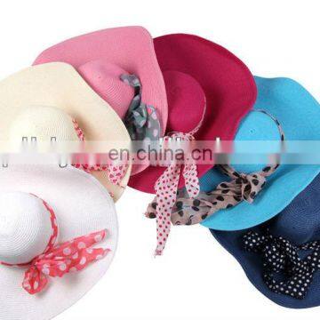 soft chiffon hat ribbon