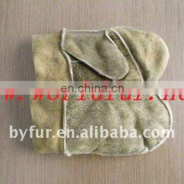 BY-S-G0106 Shearling Double Face Sheepskin Gloves With Good Quality