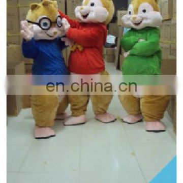 alvin chipmunks mascot costume