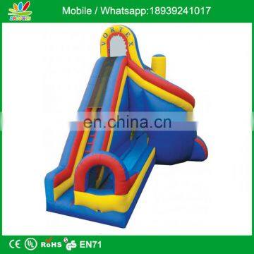 Vortex with Landing Inflatable Slide