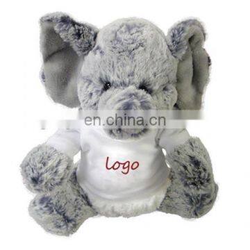 VIP clients Free gift Cute T-shirt Elephant toy with custom logo