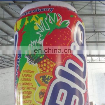 High quality audit factory air standing bottle promotion advertising pvc dispaly inflatable beer can