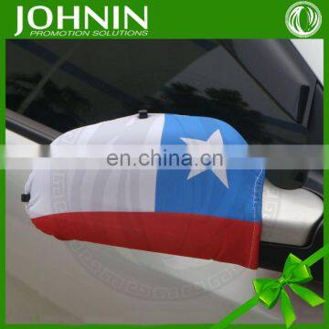 cars promotional country flags printing fabric side mirror covers sock