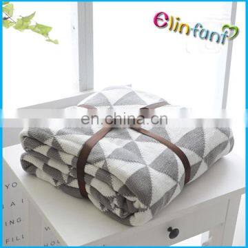 Elinfant best price blanket in china crochet knitted blanket