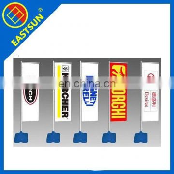 outdoor portable beach flag for advertisement