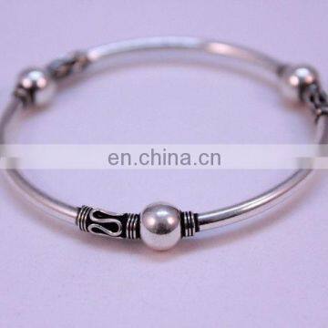 latest Design 92.5 Silver Bangle Bracelet