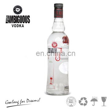 sexy red lip of our ambiguous vodka in china with factory price