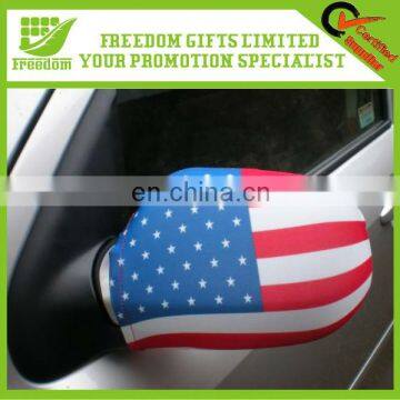 Promotional Custom Logo Polyester Car Mirror Flag