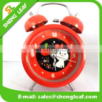 Cheap popular Round alarm digital talking desk clock unique desk clock