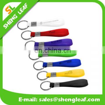 Promotional custom silicone keychain,rubber keychain,key ring