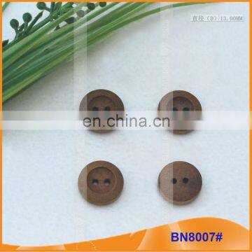 Natural Wooden Buttons for Garment BN8007