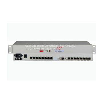G.703 E1 to 16 channel RS232 converter