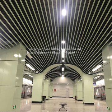 Metro Station Aluminum Tube Ceiling/Aluminum Ceiling for Matro Station/Aluminum Linear Ceiling photo-2