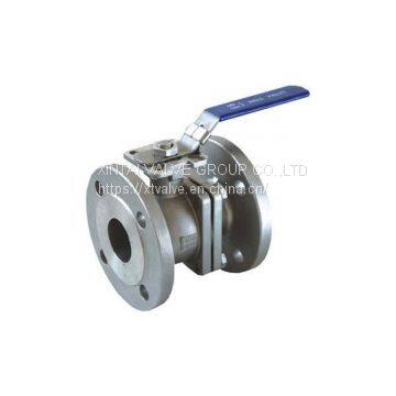 DIN FLANGE STAINLESS STEEL BALL VALVE