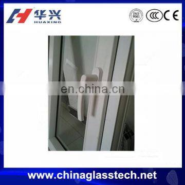 CE certificate heat resistance single pvc commercial window price