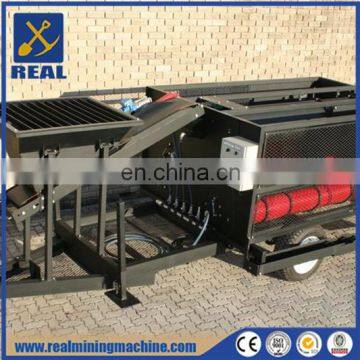 Mobile Mini Trommel Screen Gold Wash Plant