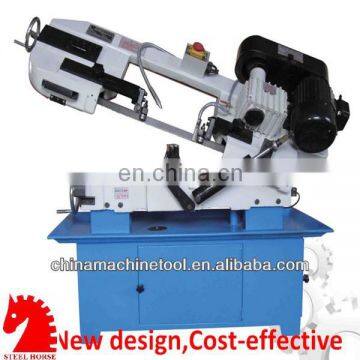 The easy and cheap BS-712T horizontal metal band sawing machine