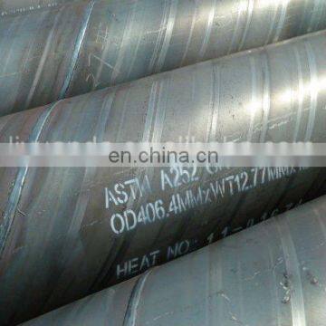 double sides spiral steel tube( manufacturer)