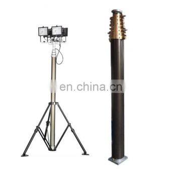 Pneumatic Folding Telescopic Mast for Military RF Communications , Lifting Antenna Pole photo-2
