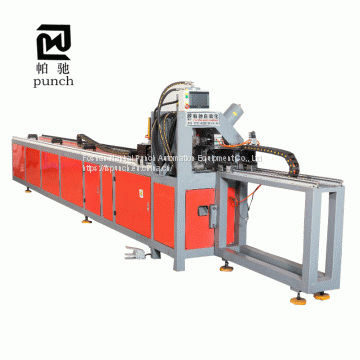 Angle Miter Shear Cutting Iron CNC Feeder hydraulic hole punching machine