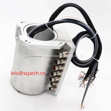 high quality slip ring processing customized stainless steel slip ring rotary joint