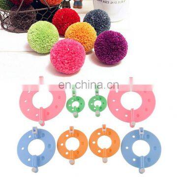 Yarn Craftsman Manufacturer Wholesale Knitting Loom Pompom Maker Sewing Kit for Big Pompom Ball photo-4