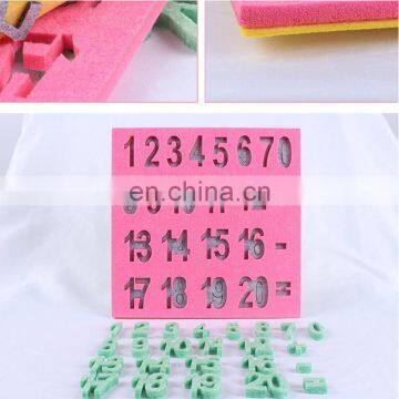 Toddler Educational Toys Die Cut Felt Alphabet Letters Set A to Z photo-2