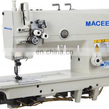 872 High-speed twin-needle lockstitch sewing machine for heavy material