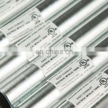 Tubo Conduit Emt de 3 Mts Como Doblar Tubo Conduit Emt Hot Dip Galvanized Tube photo-6