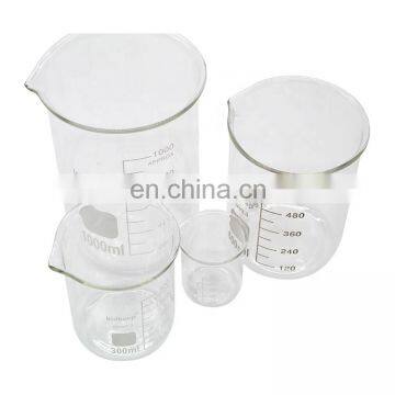 Laboratory Usage 5ml-5000ml Chemical Glass Beaker Set With Guaduation and Spout photo-4