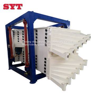 High Output Square Tumbler Sand Sifter Screen Cement Vibrating Sieve