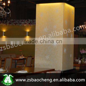 Unique Design transparent fronts panel bar counter design