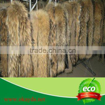 Luxury Raccoon Dog Fur Collar Wholesale