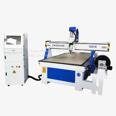 4 Axis 4*8ft 1300*2500mm 3D 1325 CNC Router Wood Woodworking Rotary Carving Machine photo-2