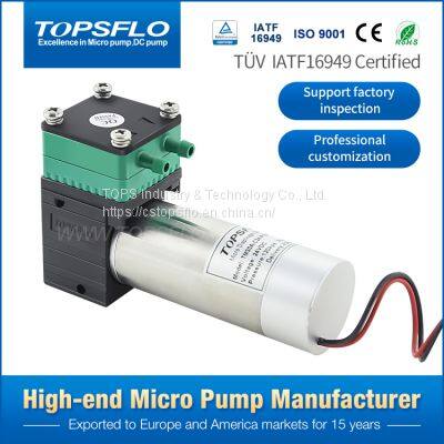 TOPSFLO 15000H Life Brushless motor DC mini high pressure air compressor pump Factory