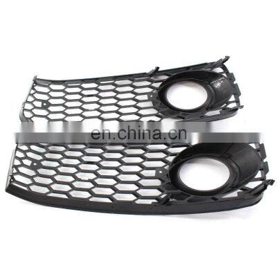 Car Parts For Audi A5 S-Line S5 B8 RS5 Style Honeycomb Fog Light Lamp Cover photo-4