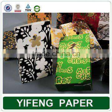 Eco-friendly Custom Logo Printed Decorative Christmas Gift Paper Bag photo-3