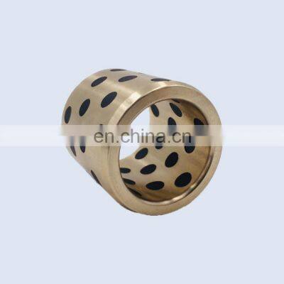 JDB151825 wholesale Sliding bearings self lubricating graphite bearing bushing copper sleeve