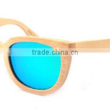 New Model Top Quality Men Women Natural Wood Temple Wood Full Frame REVO Silver TAC Polarized Lens Sunglasses photo-2