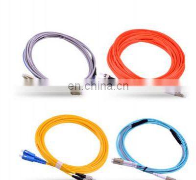 Free Sample  SC-FC 0.1mm Plastic single mode multimode Optical Fiber Patch Cord