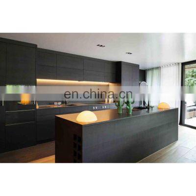 2021 Foshan Manufacturer Cheap Laminated Modern Custom Kitchen Cabinet