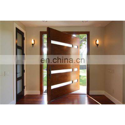 Exterior Solid Wood Door Modern Entry Pivot House Doors at Good Price